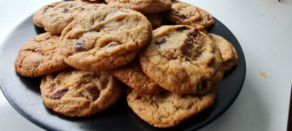 Chewy Chocolate chip cookies @ Garage Foods